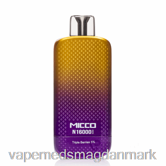Vape Med Smag Horizontech Micco N16000 Engangs Triple Bær